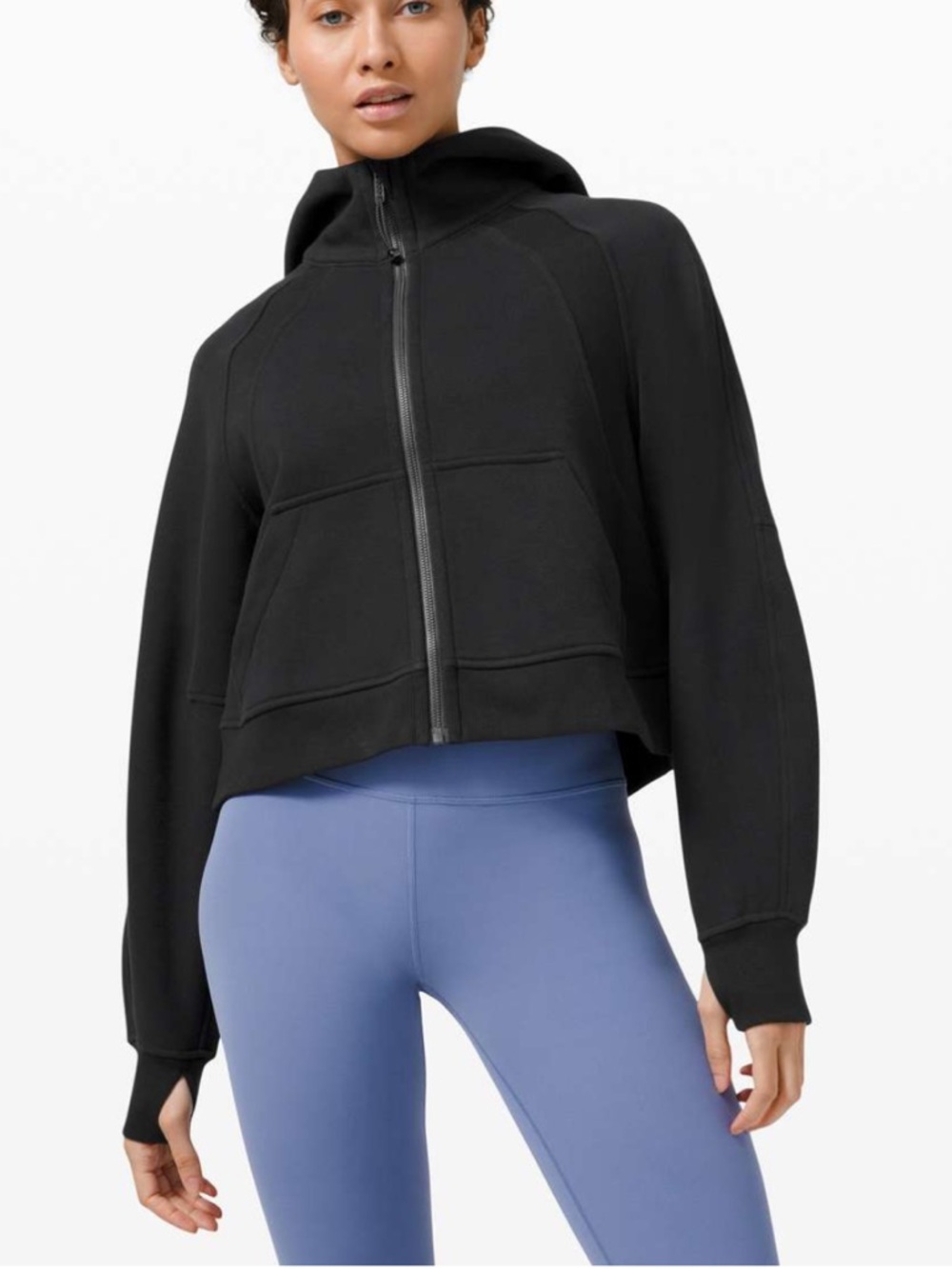 Lululemon Scuba Oversized Full Zip Black Size XL/XXL